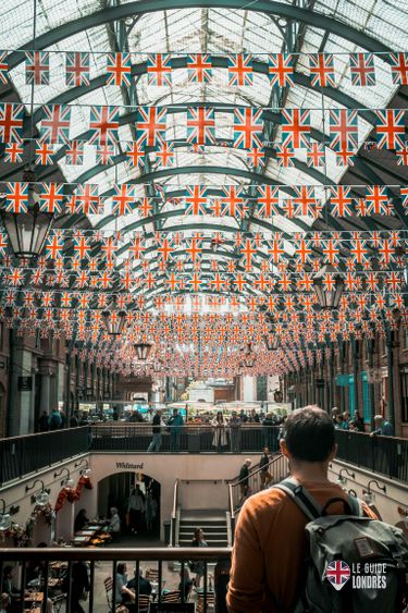 Les halles du marché de Covent Garden 
