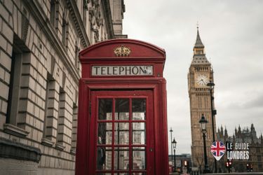 Cabine t&eacute;l&eacute;phonique rouge et Big Ben, les symboles incontournables de Londres